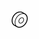 Volkswagen N-102-460-01 Hole Cover Volkswagen N-102-460-01 Hole Cover