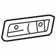 Volkswagen 5C6-827-229-A Lock Cover Volkswagen 5C6-827-229-A Lock Cover