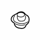 Volkswagen 701-422-375 Reservoir Cap Volkswagen 701-422-375 Reservoir Cap