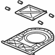 Volkswagen 7L6-862-534-C-01C Cup Holder Volkswagen 7L6-862-534-C-01C Cup Holder