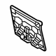 Volkswagen 1K0-919-669-71N Trim Bracket Volkswagen 1K0-919-669-71N Trim Bracket
