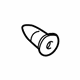 Volkswagen 1H0-853-586 Wheel Opening Molding Grommet Volkswagen 1H0-853-586 Wheel Opening Molding Grommet