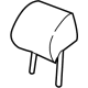 Volkswagen 5H0-885-900-2ZA Headrest, Center Volkswagen 5H0-885-900-2ZA Headrest, Center