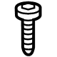 Volkswagen N-912-052-01 Cushion Frame Mount Bolt Volkswagen N-912-052-01 Cushion Frame Mount Bolt