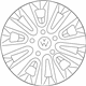 Volkswagen 7B0-601-149-B Wheel Cover Volkswagen 7B0-601-149-B Wheel Cover