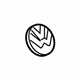 Volkswagen 1Y0-853-630-WV9 Emblem Volkswagen 1Y0-853-630-WV9 Emblem