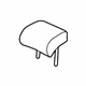 Volkswagen 561-881-901-M-AEE Headrest Volkswagen 561-881-901-M-AEE Headrest