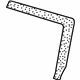Volkswagen 3B9-885-754-B-4ES Seat Back Panel Volkswagen 3B9-885-754-B-4ES Seat Back Panel