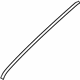 Volkswagen 5N0-854-327-5AP Reveal Molding Volkswagen 5N0-854-327-5AP Reveal Molding