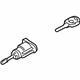 Volkswagen 107-837-167-JG Cylinder & Keys Volkswagen 107-837-167-JG Cylinder & Keys
