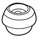 Volkswagen 171-412-329-A Strut Mount Volkswagen 171-412-329-A Strut Mount
