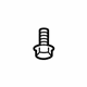 Volkswagen WHT-000-729-A Splash Shield Screw Volkswagen WHT-000-729-A Splash Shield Screw