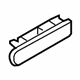 Volkswagen 5M0-959-624 Blank Cover Volkswagen 5M0-959-624 Blank Cover