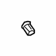 Volkswagen WHT-007-341 Plug Nut Volkswagen WHT-007-341 Plug Nut