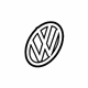 Volkswagen 1T0-853-630-B-FDY Emblem Volkswagen 1T0-853-630-B-FDY Emblem