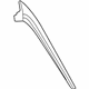 Volkswagen 5G6-805-945-C-041 Spoiler End Volkswagen 5G6-805-945-C-041 Spoiler End