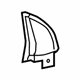 Volkswagen 1K0-837-973-P-9B9 Corner Trim Volkswagen 1K0-837-973-P-9B9 Corner Trim