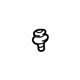 Volkswagen 357-853-577 Body Side Molding Clip Volkswagen 357-853-577 Body Side Molding Clip