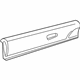 Volkswagen 1Y0-868-084-GRU Upper Trim Panel Volkswagen 1Y0-868-084-GRU Upper Trim Panel