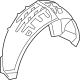 Volkswagen 3G8-810-971 Wheelhouse Liner Volkswagen 3G8-810-971 Wheelhouse Liner