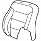 Volkswagen 1Y0-881-805-B-NZA Seat Back Cover Volkswagen 1Y0-881-805-B-NZA Seat Back Cover