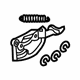 Volkswagen 1J3-881-605-A Release Lever Volkswagen 1J3-881-605-A Release Lever