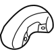Volkswagen 5QM-501-475 Bracket Cap Volkswagen 5QM-501-475 Bracket Cap