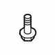 Volkswagen 895-877-721-A Hinge Cover Screw Volkswagen 895-877-721-A Hinge Cover Screw
