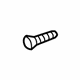 Volkswagen N-013-998-1 Rear Trim Screw Volkswagen N-013-998-1 Rear Trim Screw