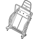 Volkswagen 1J3-881-045-MP Seat Back Frame Volkswagen 1J3-881-045-MP Seat Back Frame