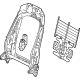 Volkswagen 1EA-881-045-H Seat Back Frame Volkswagen 1EA-881-045-H Seat Back Frame