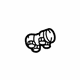 Volkswagen 191-253-141-G Clamp Volkswagen 191-253-141-G Clamp