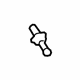 Volkswagen WHT-004-118 Ball Stud Volkswagen WHT-004-118 Ball Stud