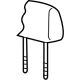 Volkswagen 1J0-885-921-AT-LGL Headrest Cover Volkswagen 1J0-885-921-AT-LGL Headrest Cover