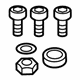 Volkswagen 2E0-919-050-T Control Module Hardware Kit Volkswagen 2E0-919-050-T Control Module Hardware Kit