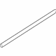 Volkswagen 3C8-853-073-B-2ZZ Side Molding Volkswagen 3C8-853-073-B-2ZZ Side Molding