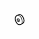Volkswagen 411-837-447 Regulator Handle Gasket Volkswagen 411-837-447 Regulator Handle Gasket