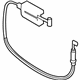 Volkswagen 7P0-837-017 Lock Cable Volkswagen 7P0-837-017 Lock Cable