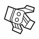 Volkswagen 5C6-809-613 Striker Reinforcement Volkswagen 5C6-809-613 Striker Reinforcement
