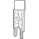 Volkswagen 1EA-927-165-A End Cap Volkswagen 1EA-927-165-A End Cap