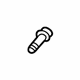 Volkswagen 4A0-805-121-A Front Deflector Pin Volkswagen 4A0-805-121-A Front Deflector Pin