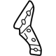 Volkswagen 1EA-971-530-B Inner Wheelhouse Mount Volkswagen 1EA-971-530-B Inner Wheelhouse Mount