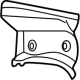 Volkswagen 11A-809-307 Rear Pillar Reinforcement Volkswagen 11A-809-307 Rear Pillar Reinforcement