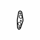 Volkswagen 022-131-120-B Adapter Gasket Volkswagen 022-131-120-B Adapter Gasket