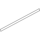 Volkswagen 2GJ-839-475-A-2MG Belt Molding Volkswagen 2GJ-839-475-A-2MG Belt Molding