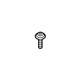 Volkswagen WHT-004-633 Seat Belt Guide Bolt Volkswagen WHT-004-633 Seat Belt Guide Bolt