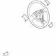 Volkswagen 3C0-419-091-AG-E74 Steering Wheel Volkswagen 3C0-419-091-AG-E74 Steering Wheel