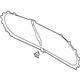 Volkswagen 561-863-831-B Insulator Pad Volkswagen 561-863-831-B Insulator Pad
