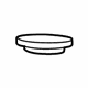 Volkswagen 7B0-412-341 Spring Insulator Volkswagen 7B0-412-341 Spring Insulator