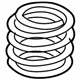 Volkswagen 7B0-411-105-AH Spring Volkswagen 7B0-411-105-AH Spring